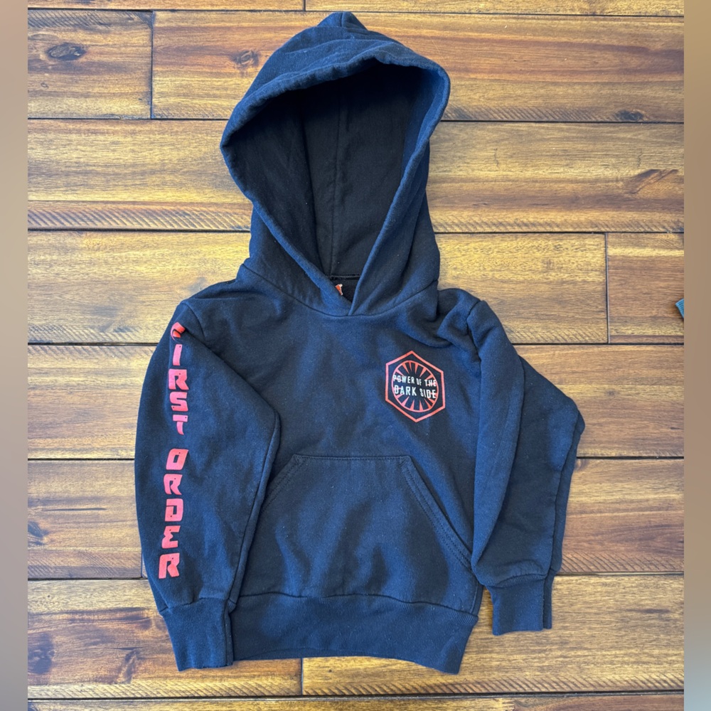 Disney Parks Star Wars First Order kids hooded sweatshirt